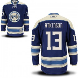 Cam Atkinson Columbus Blue Jackets Reebok Premier Alternate Jersey (Navy Blue)