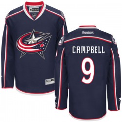 Gregory Campbell Columbus Blue Jackets Reebok Authentic Navy Home Jersey ()