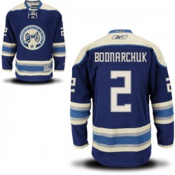 Andrew Bodnarchuk Columbus Blue Jackets Reebok Premier Alternate Jersey (Navy Blue)