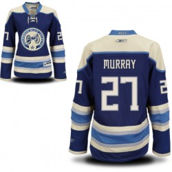 Ryan Murray Columbus Blue Jackets Reebok Women's Authentic Alternate Jersey (Royal Blue)