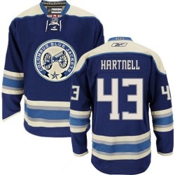 Scott Hartnell Columbus Blue Jackets Reebok Authentic Third Jersey (Navy Blue)