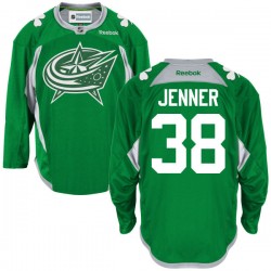 Boone Jenner Columbus Blue Jackets Reebok Authentic St. Patrick's Day Replica Practice Jersey (Green)