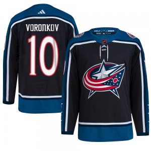Dmitri Voronkov Columbus Blue Jackets Adidas Youth Authentic Reverse Retro 2.0 Jersey (Black)