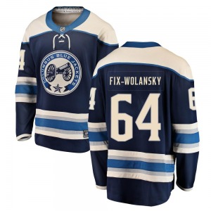 Trey Fix-Wolansky Columbus Blue Jackets Fanatics Branded Youth Breakaway Alternate Jersey (Blue)