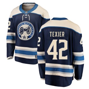 Alexandre Texier Columbus Blue Jackets Fanatics Branded Youth Breakaway Alternate Jersey (Blue)