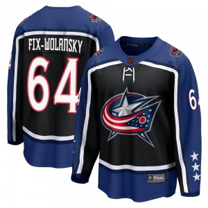 Trey Fix-Wolansky Columbus Blue Jackets Fanatics Branded Youth Breakaway Special Edition 2.0 Jersey (Black)