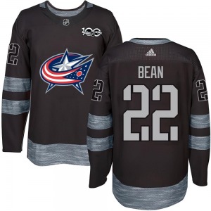 Jake Bean Columbus Blue Jackets Youth Authentic 1917-2017 100th Anniversary Jersey (Black)