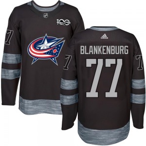 Nick Blankenburg Columbus Blue Jackets Youth Authentic 1917-2017 100th Anniversary Jersey (Black)