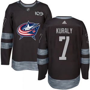 Sean Kuraly Columbus Blue Jackets Youth Authentic 1917-2017 100th Anniversary Jersey (Black)