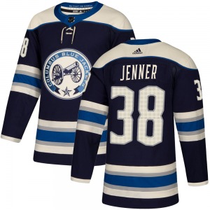 Boone Jenner Columbus Blue Jackets Adidas Youth Authentic Alternate Jersey (Navy)