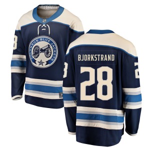 Oliver Bjorkstrand Columbus Blue Jackets Fanatics Branded Breakaway Alternate Jersey (Blue)