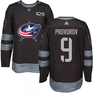Ivan Provorov Columbus Blue Jackets Authentic 1917-2017 100th Anniversary Jersey (Black)