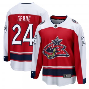 Nathan Gerbe Columbus Blue Jackets Fanatics Branded Youth Breakaway 2020/21 Special Edition Jersey (Red)