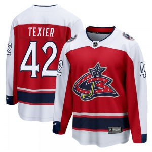 Alexandre Texier Columbus Blue Jackets Fanatics Branded Youth Breakaway 2020/21 Special Edition Jersey (Red)