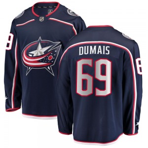 Jordan Dumais Columbus Blue Jackets Fanatics Branded Youth Breakaway Home Jersey (Navy)