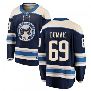 Jordan Dumais Columbus Blue Jackets Fanatics Branded Breakaway Alternate Jersey (Blue)
