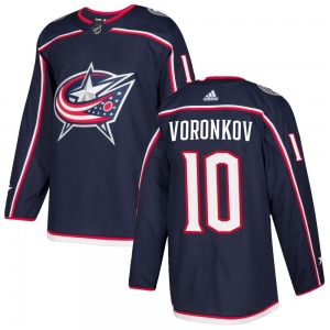 Dmitri Voronkov Columbus Blue Jackets Adidas Authentic Home Jersey (Navy)